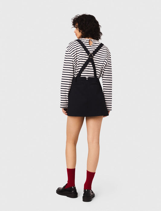 Pinafore strap dress