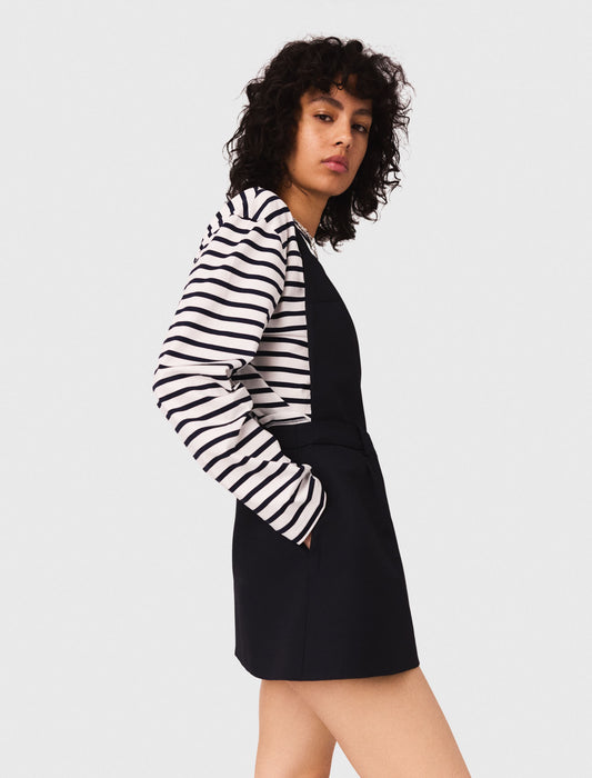Pinafore strap dress