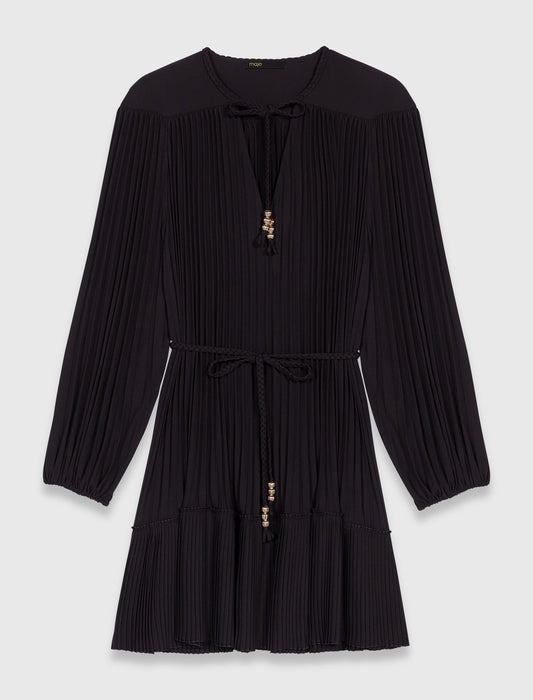 Short pleated dress