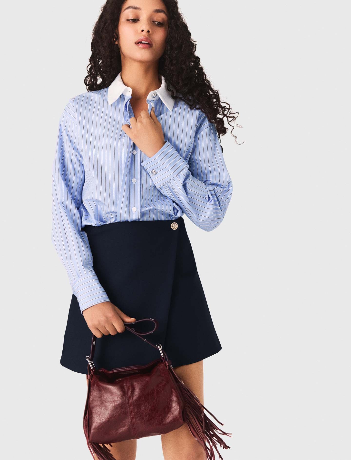 2-In-1 Shirt Dress SKY