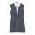 Layered-Effect Tailored Dress GREY