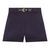 Satin-Effect Shorts NAVY