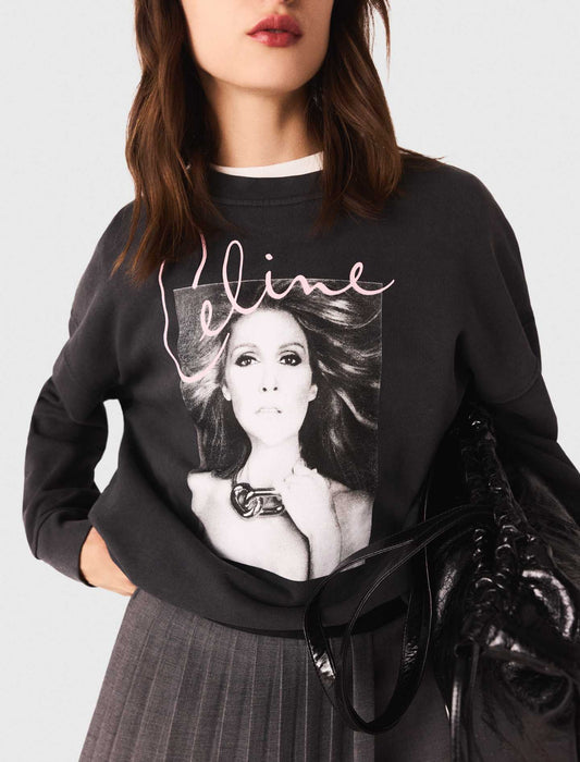 Celine Dion sweatshirt Grey