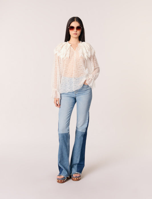 White-featured-Lace top