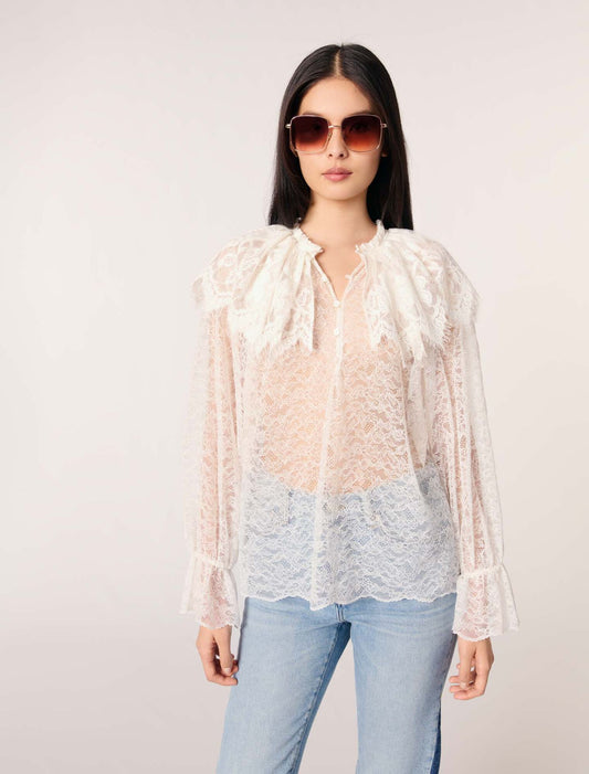 White-Lace top