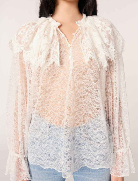 White-Lace top