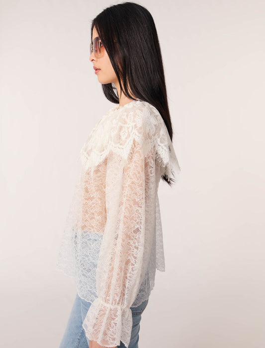 White-Lace top
