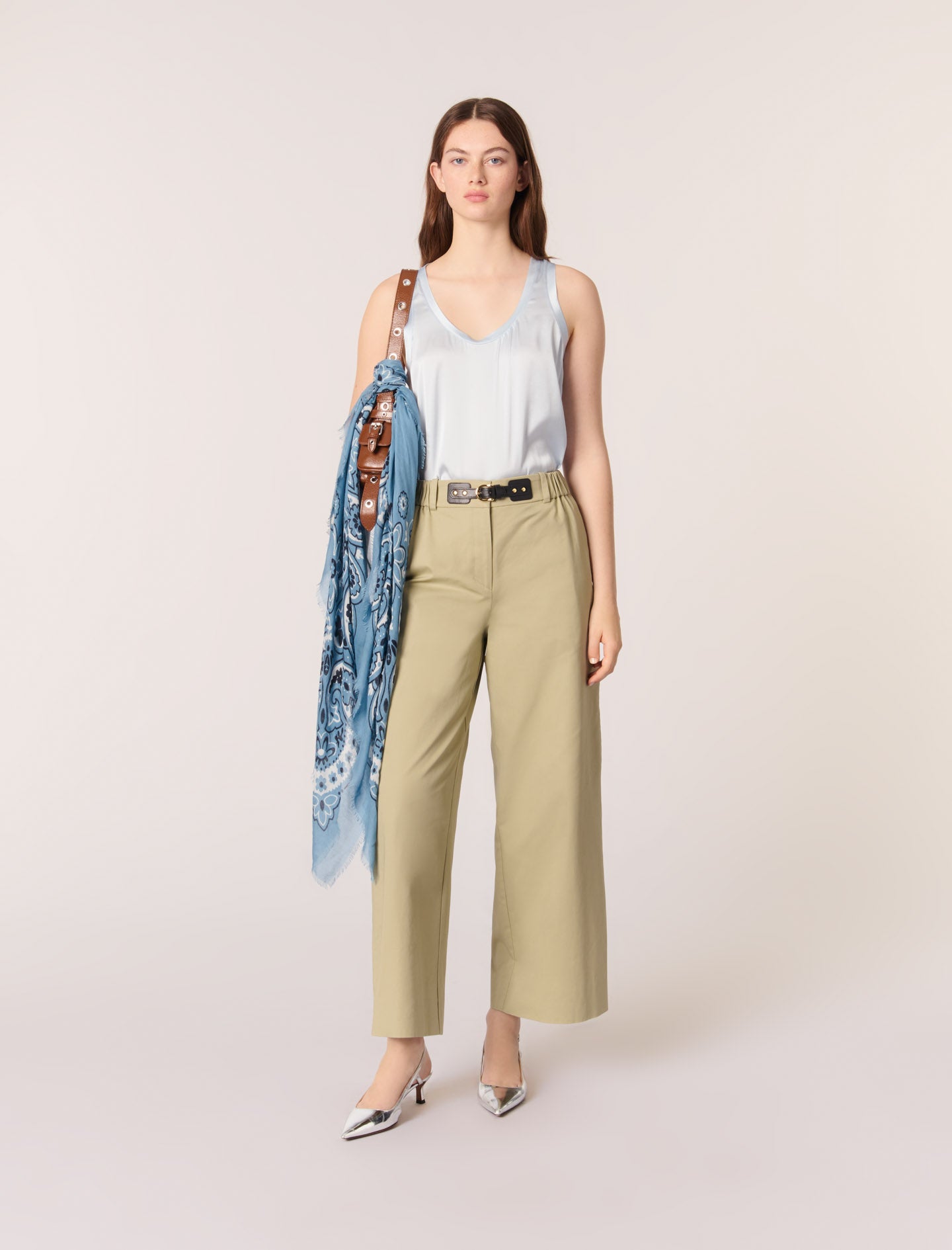 Blue Sky featured Silk Vest Top