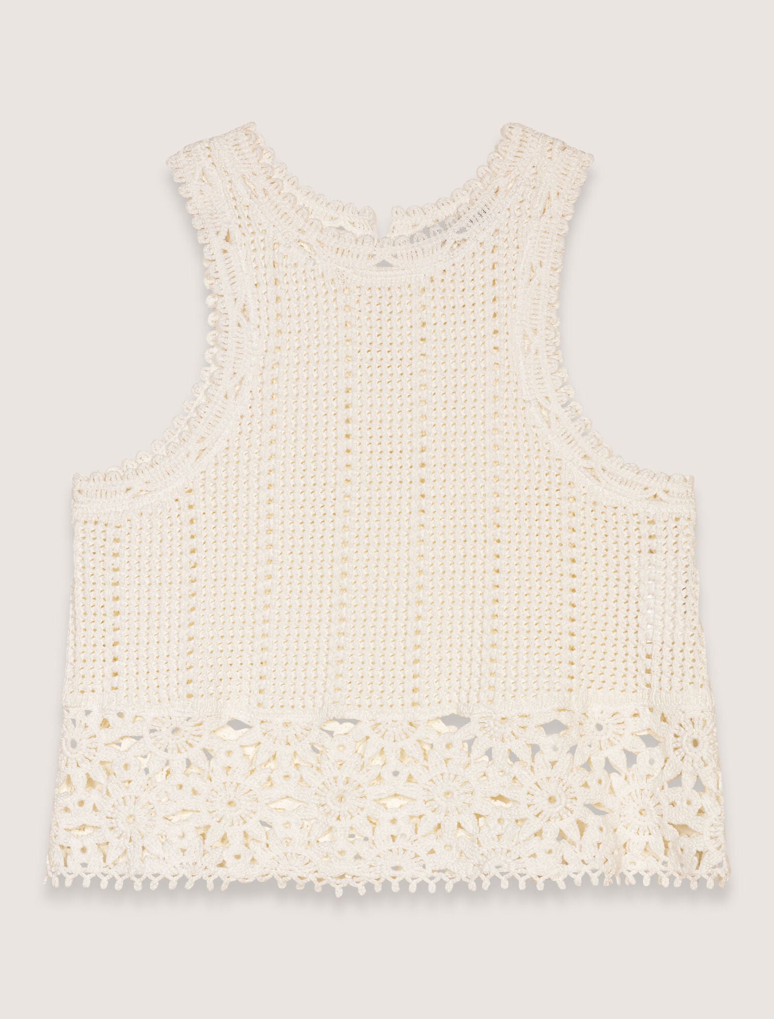 Crochet vest top
