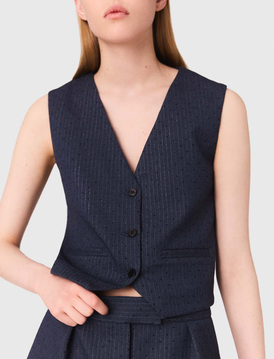 Diamanté tailored jacket