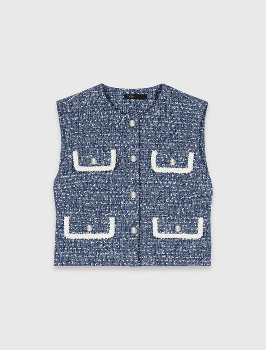 Tweed Jacket BLUE