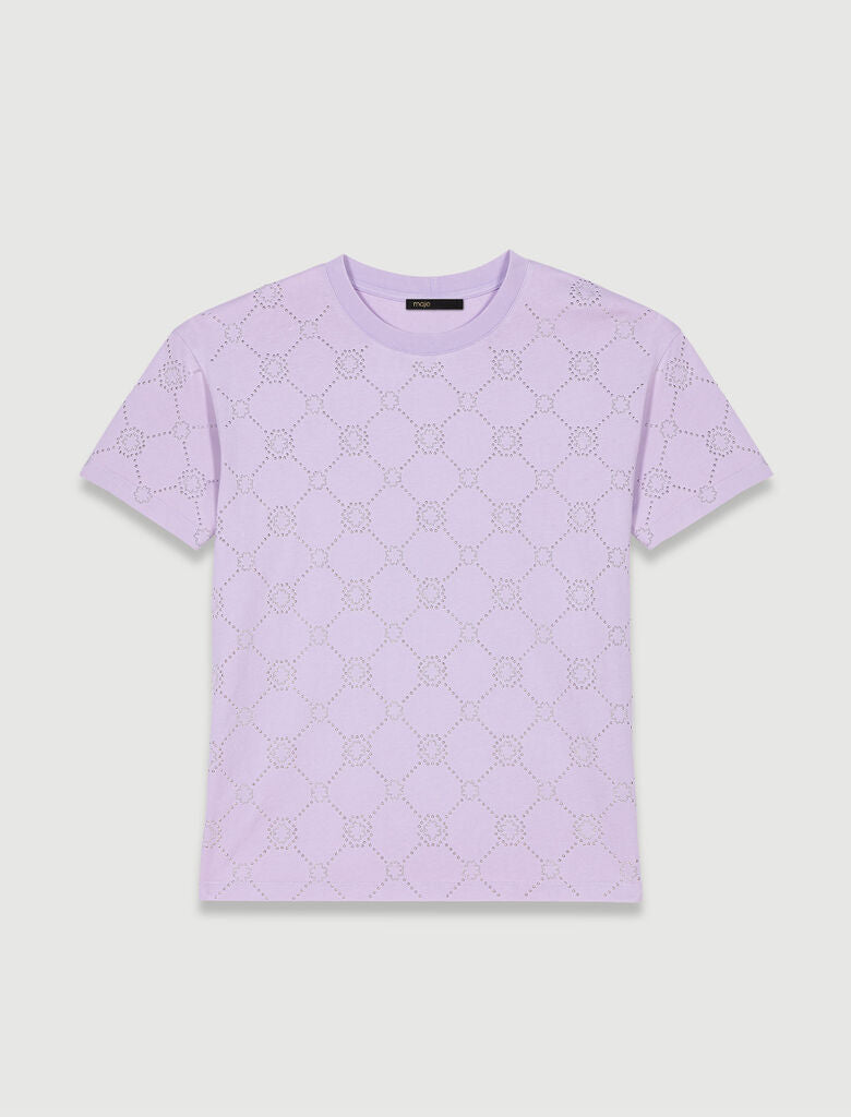 Parma Violet-Studded T-shirt