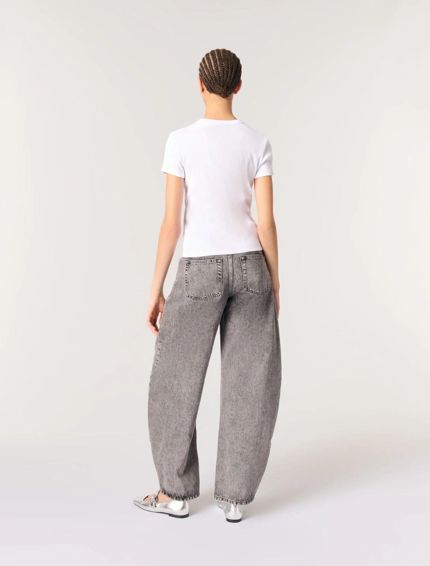 White-Cotton T-shirt
