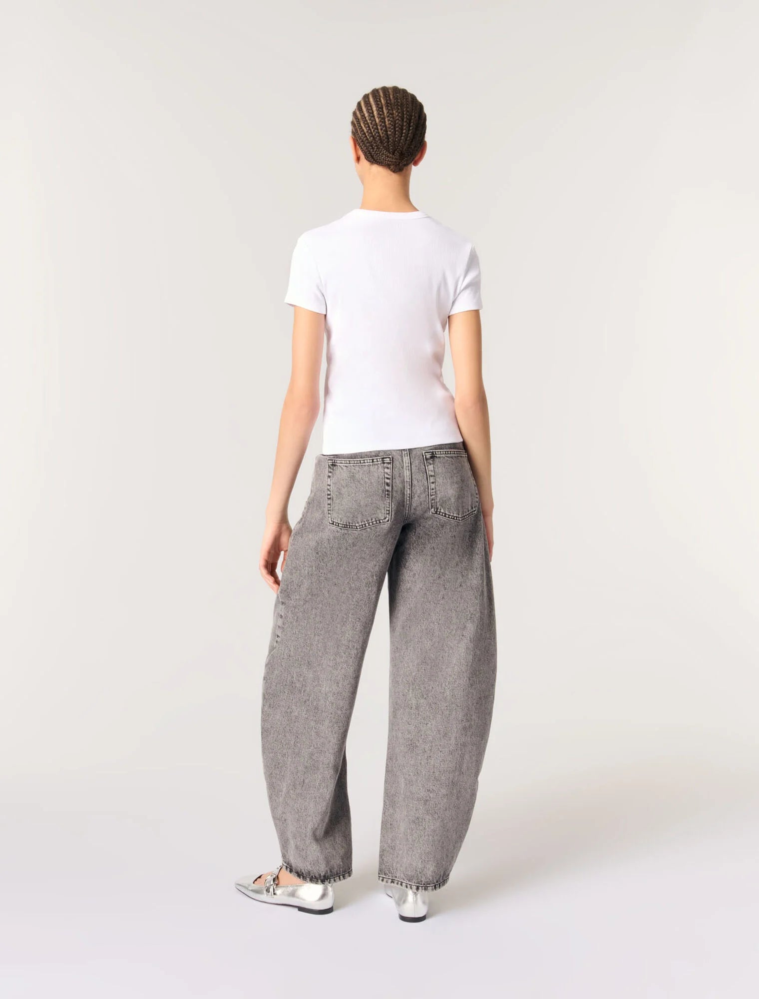 White-Cotton T-shirt