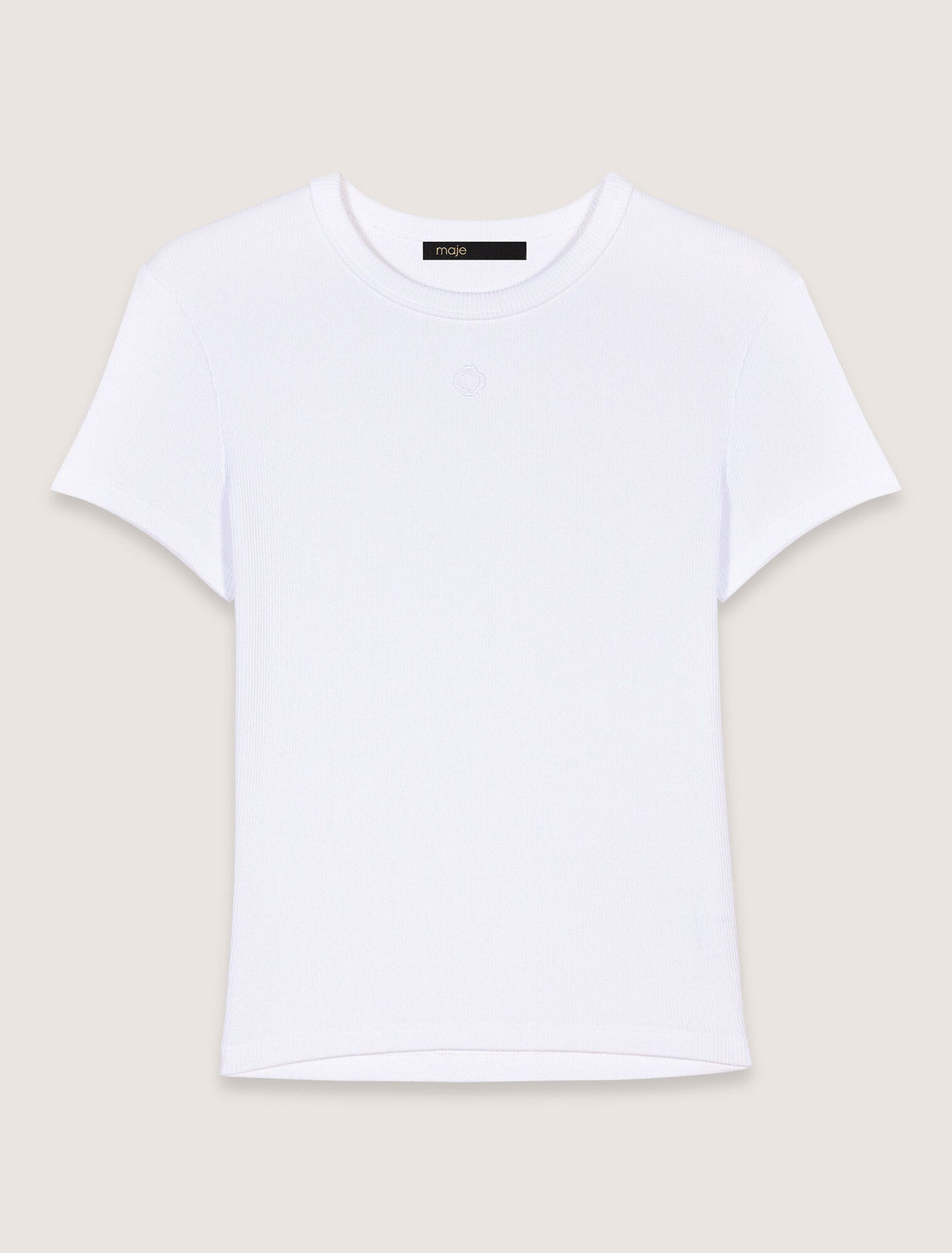 White-Cotton T-shirt