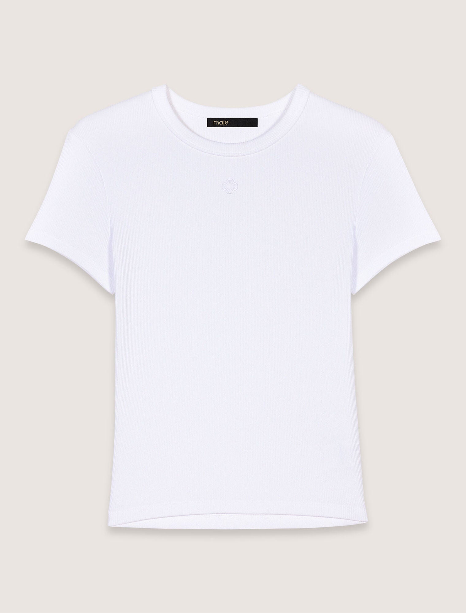 White-Cotton T-shirt