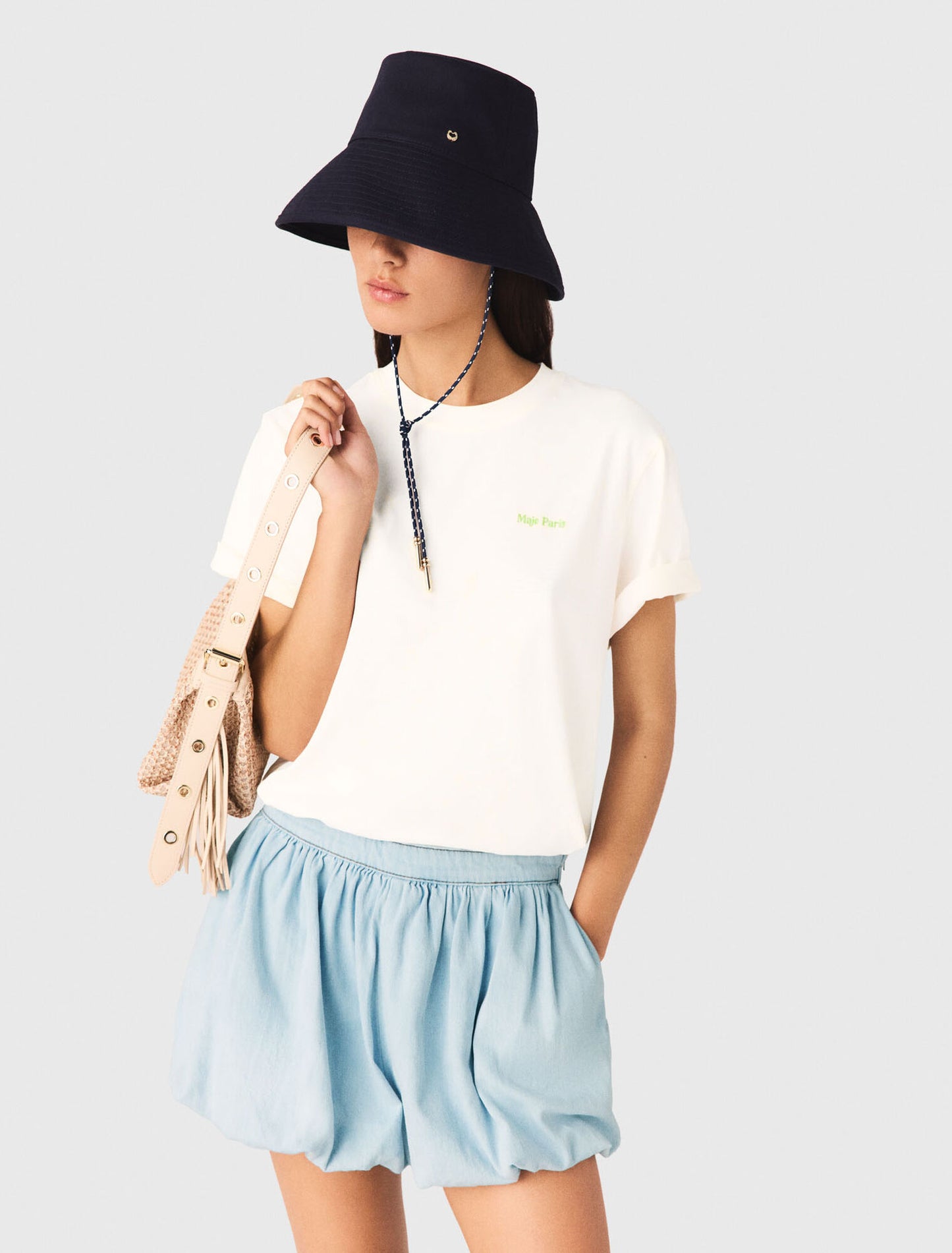 Summer Print T-Shirt White
