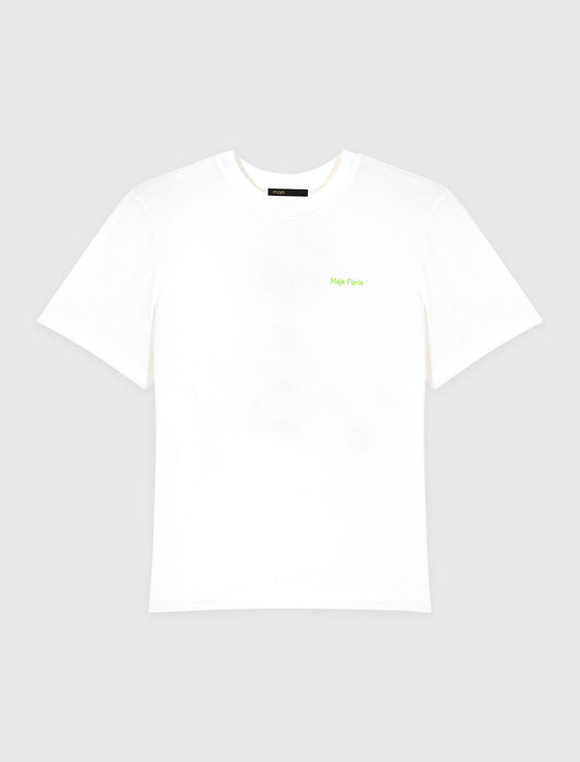 Summer Print T-Shirt White