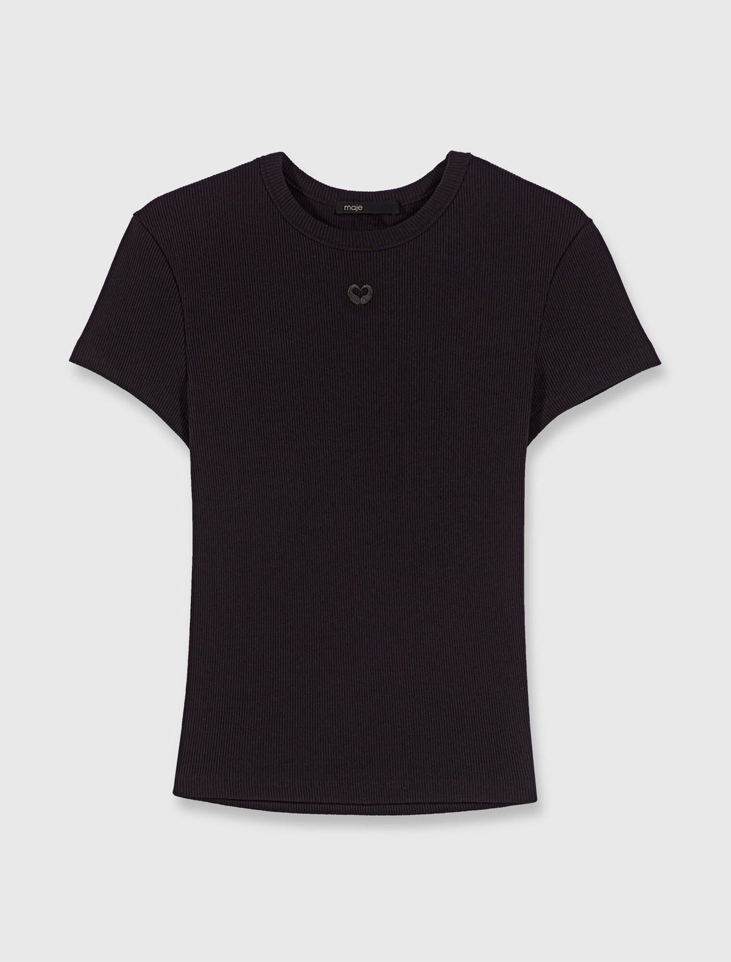 Cotton T-shirt Black
