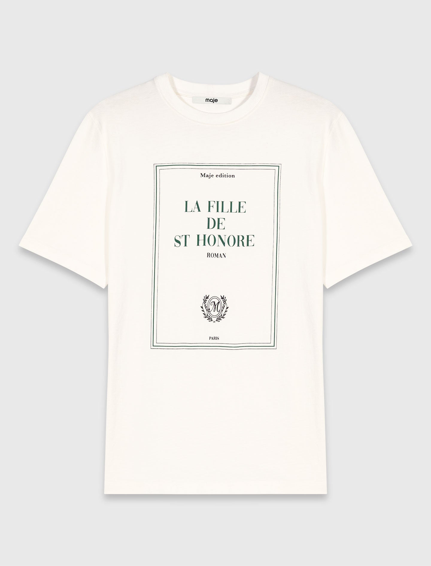 Oversized T-shirt with print White
