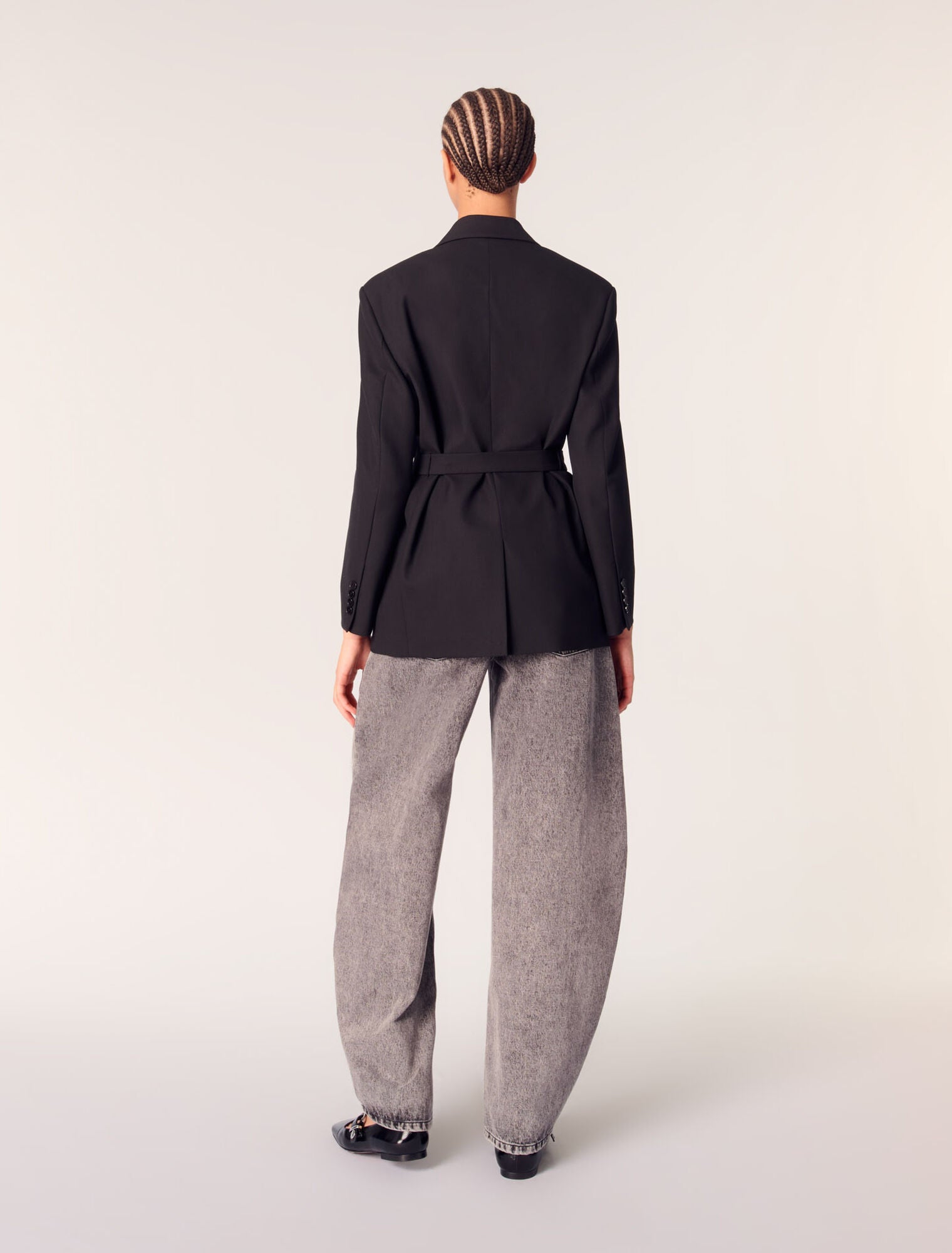 Black-Belted suit jacket