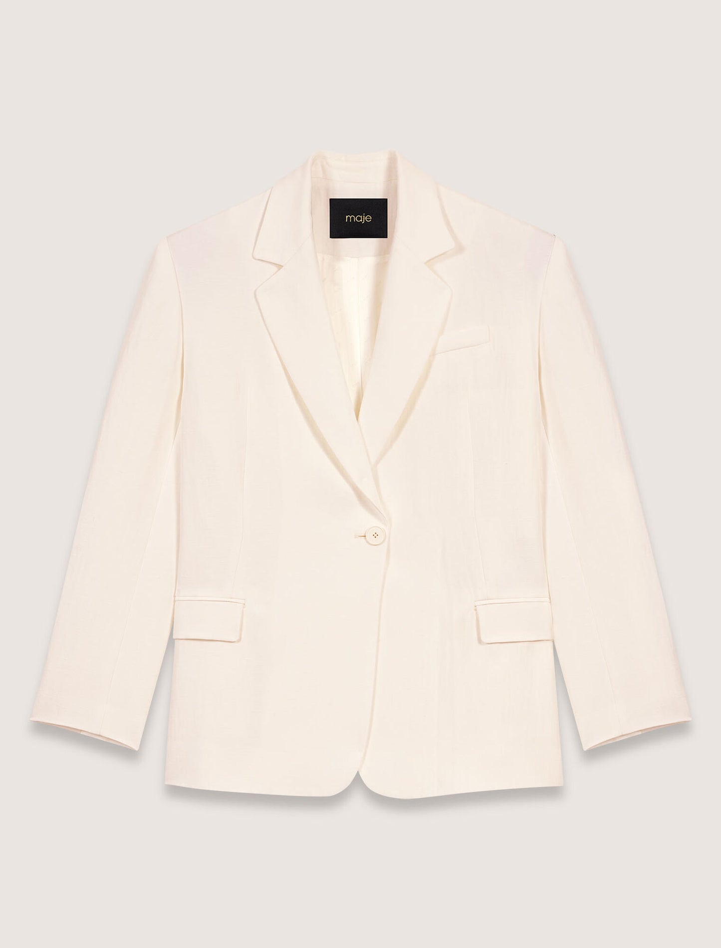 Ecru-Suit Jacket