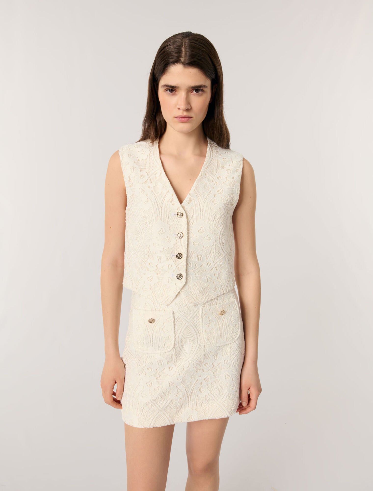 Ecru-Lace jacket