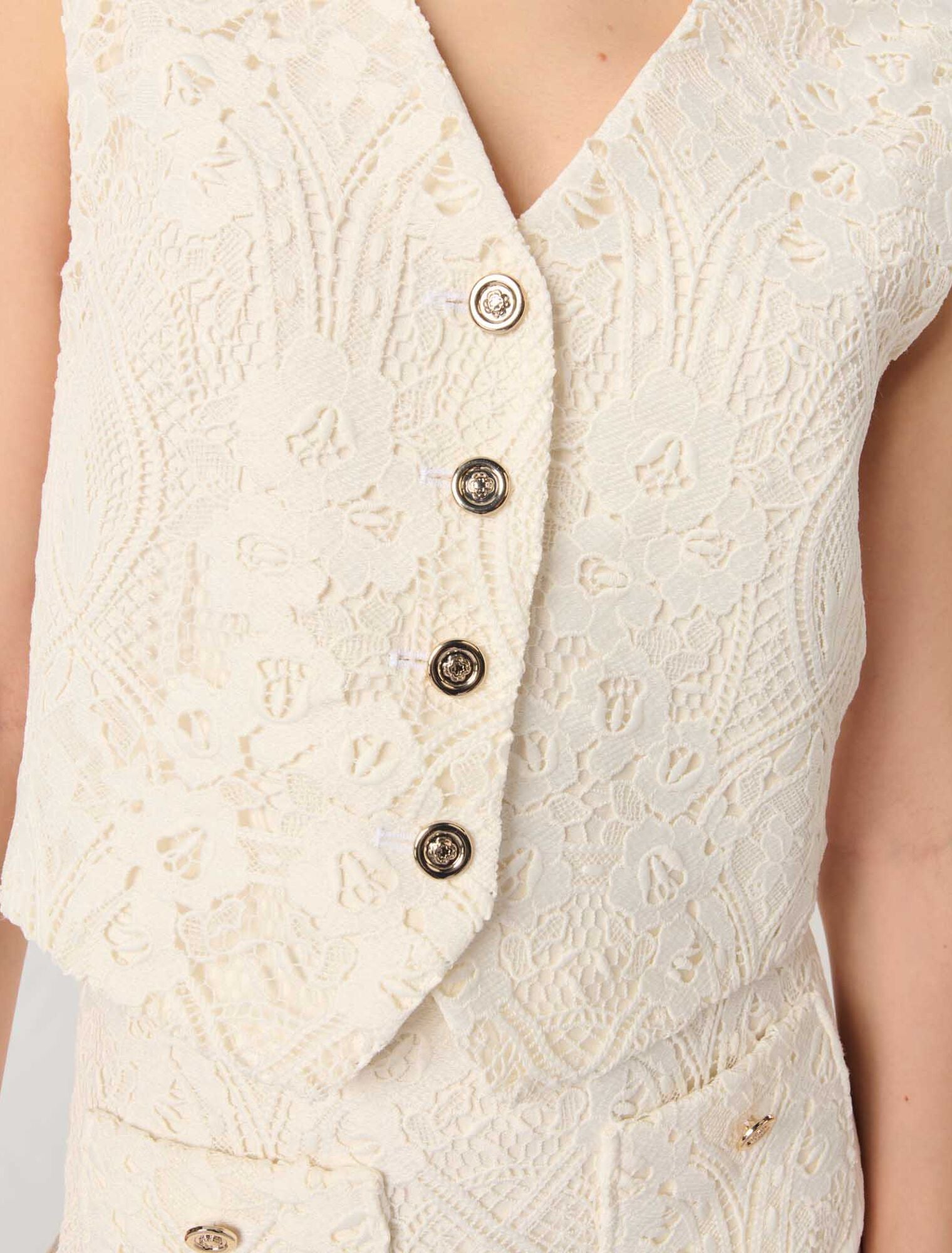 Ecru-Lace jacket