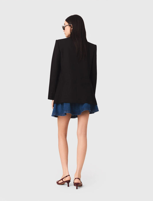 Double-breasted jacket Black