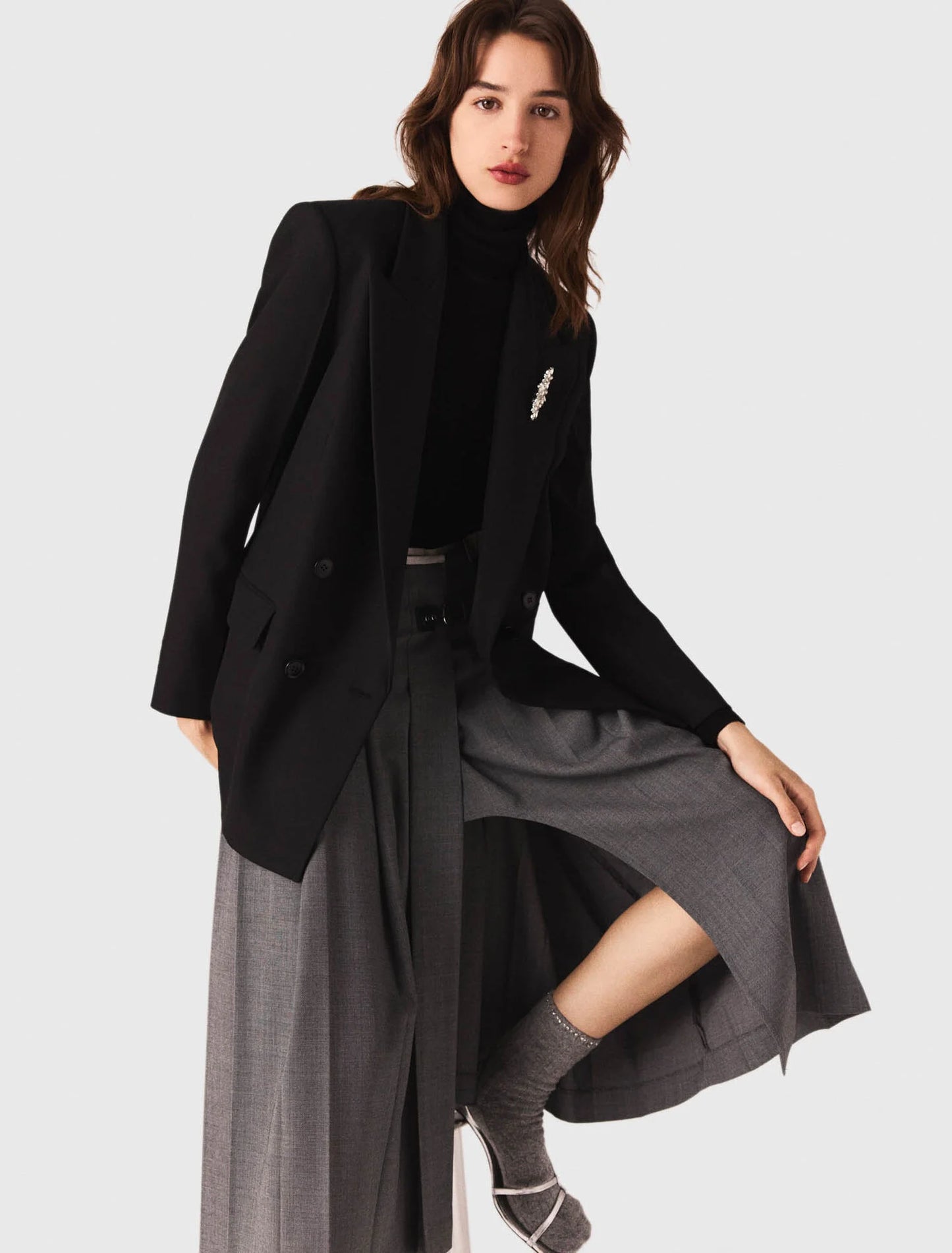 Double-breasted jacket