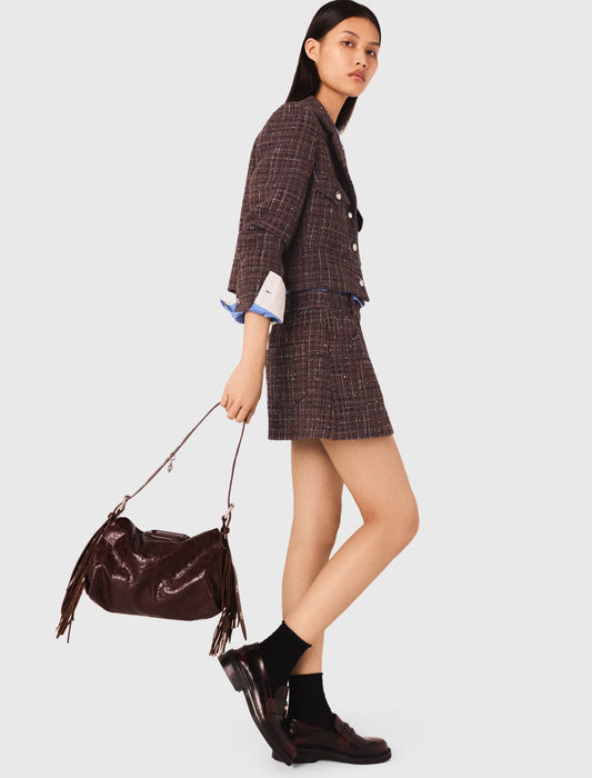 Short tweed jacket