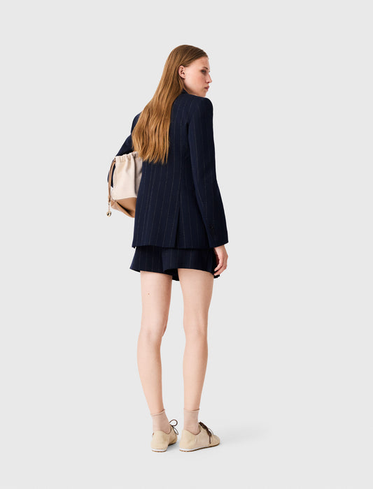 Double-breasted suit jacket Navy