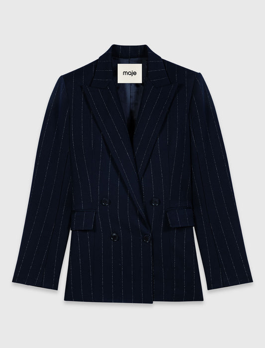 Double-breasted suit jacket Navy