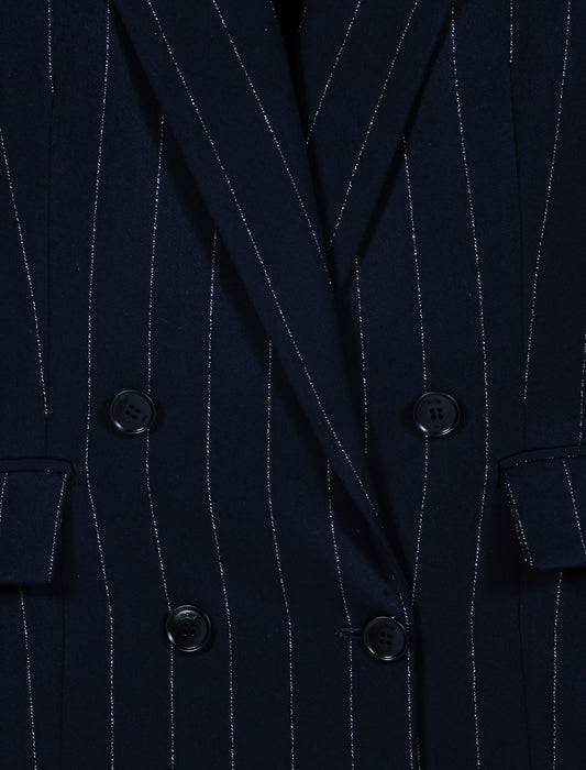 Double-breasted suit jacket Navy