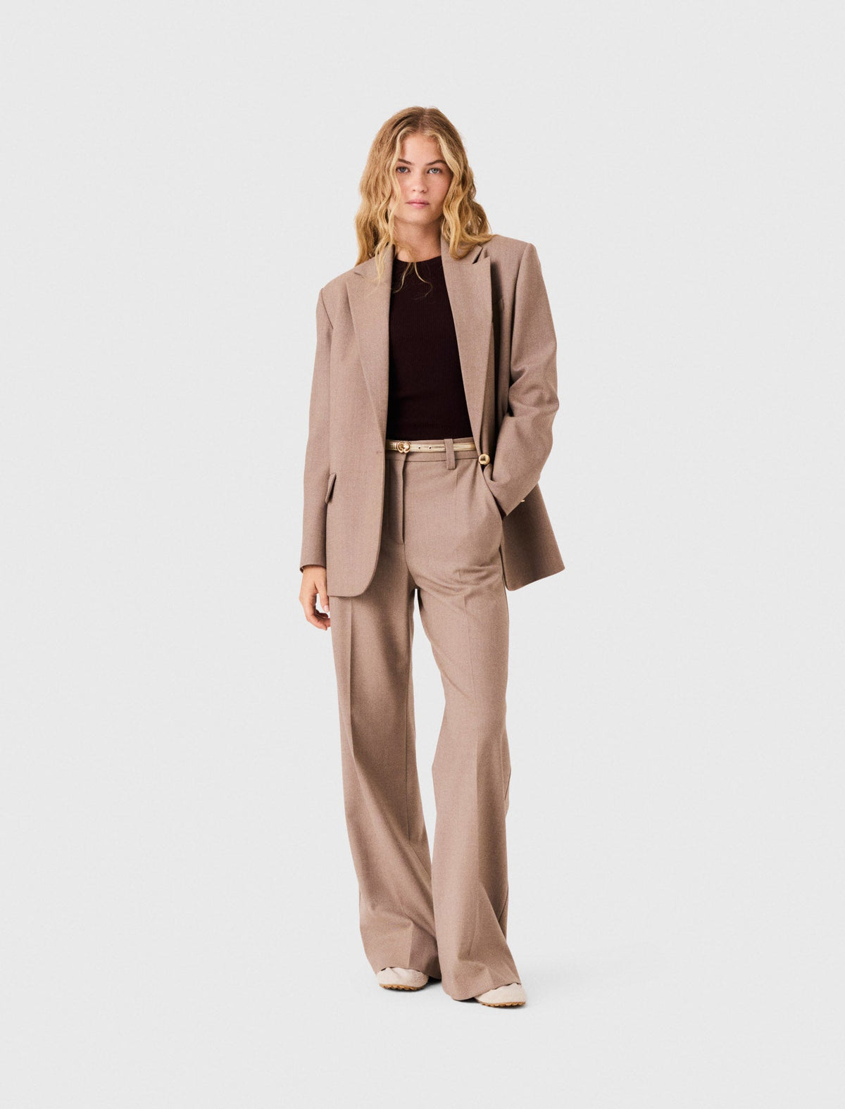 Suit Jacket Beige