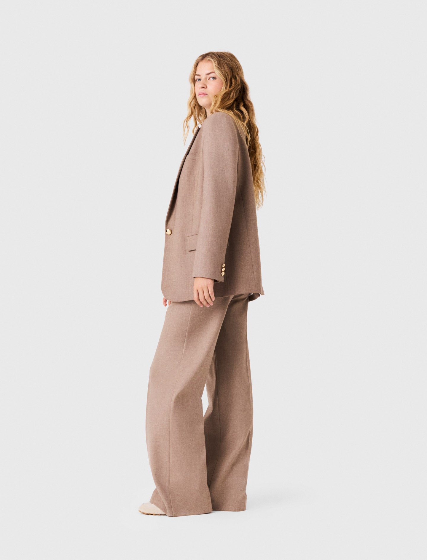 Suit Jacket Beige