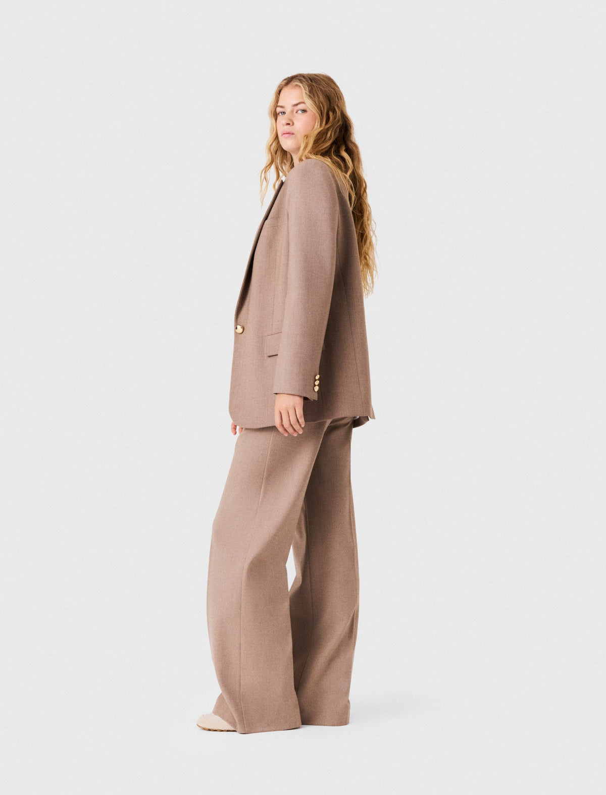 Suit Jacket Beige