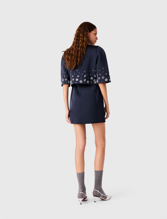 Maje Suit Blazer Navy