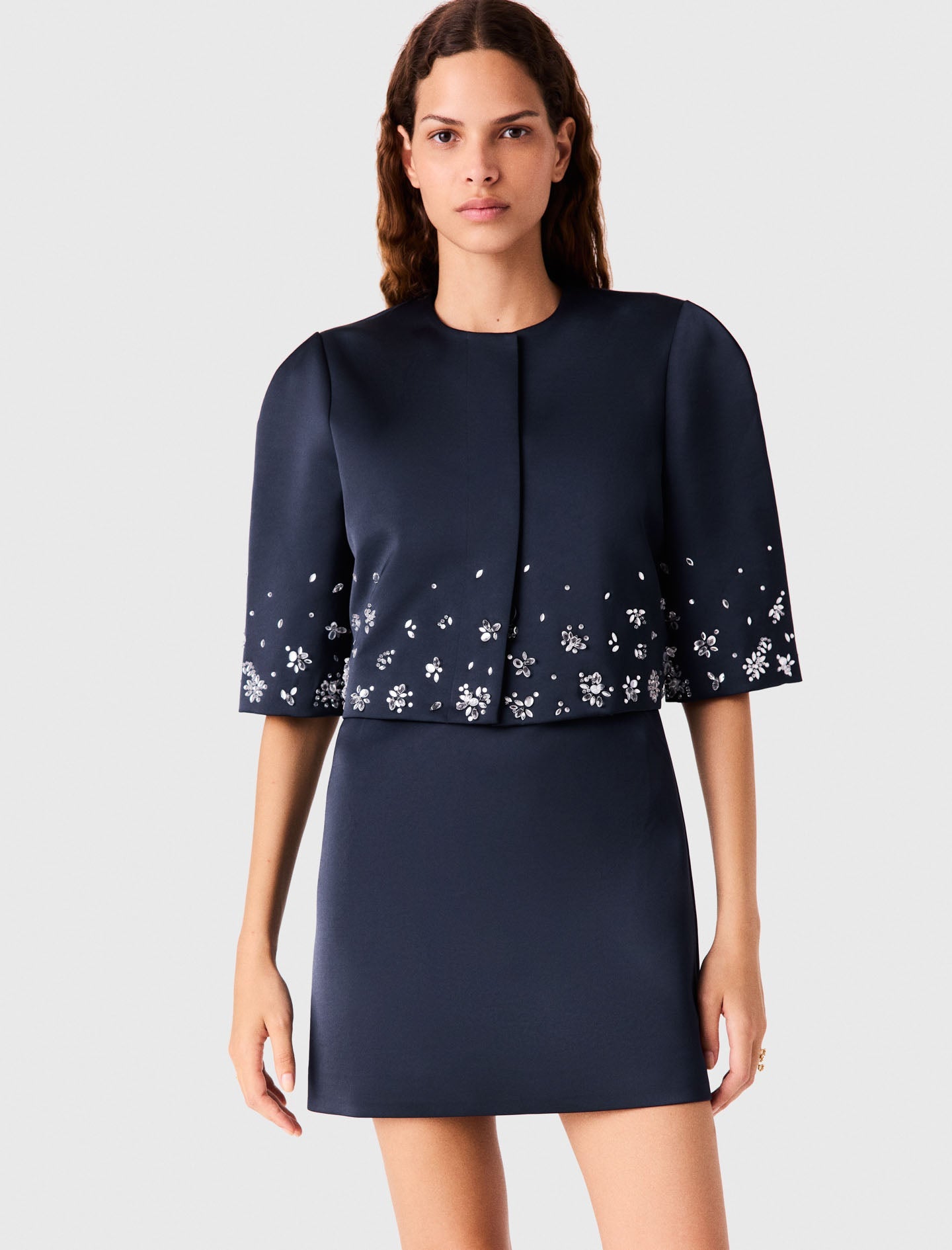 Maje Suit Blazer Navy