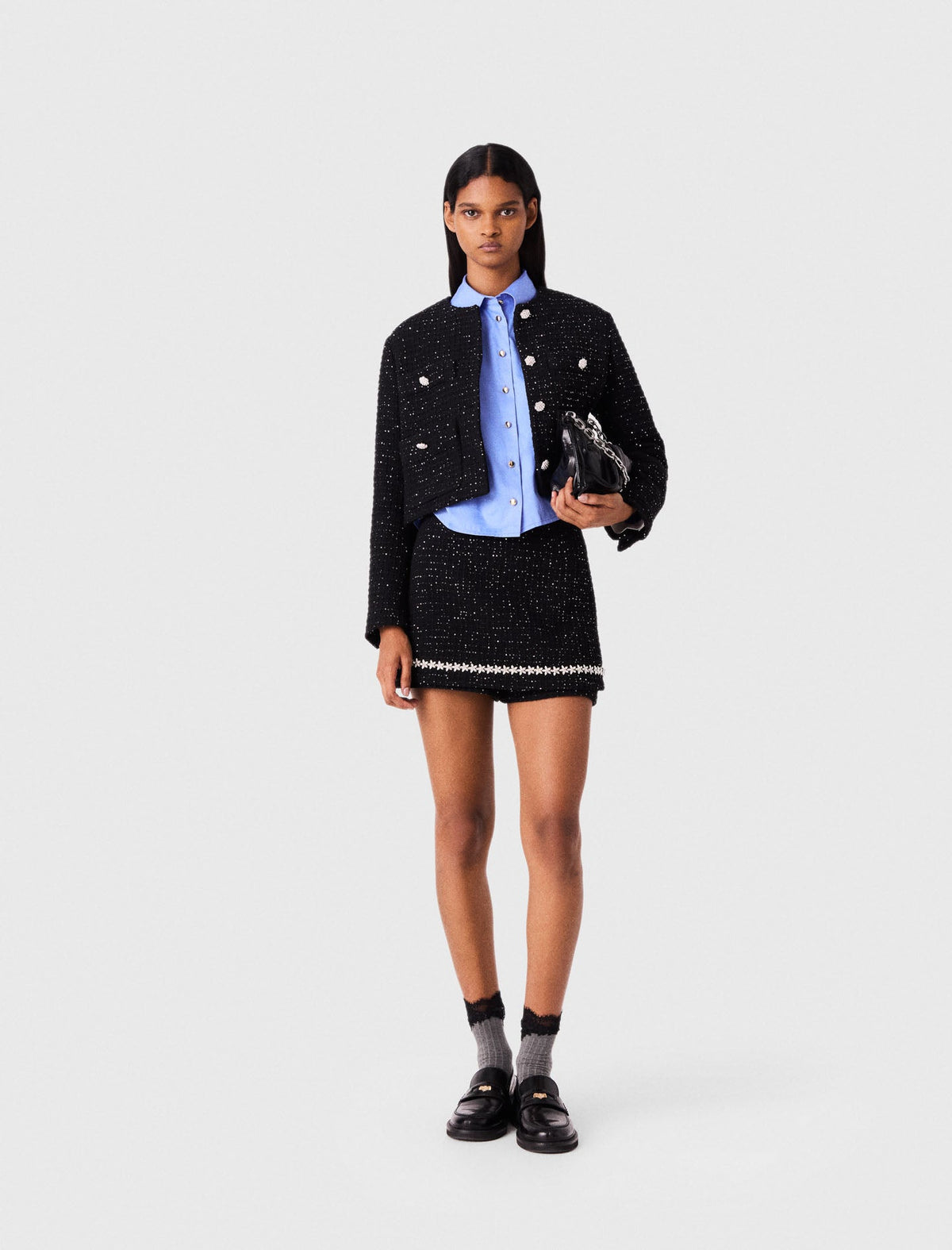 Maje Suit Blazer Black
