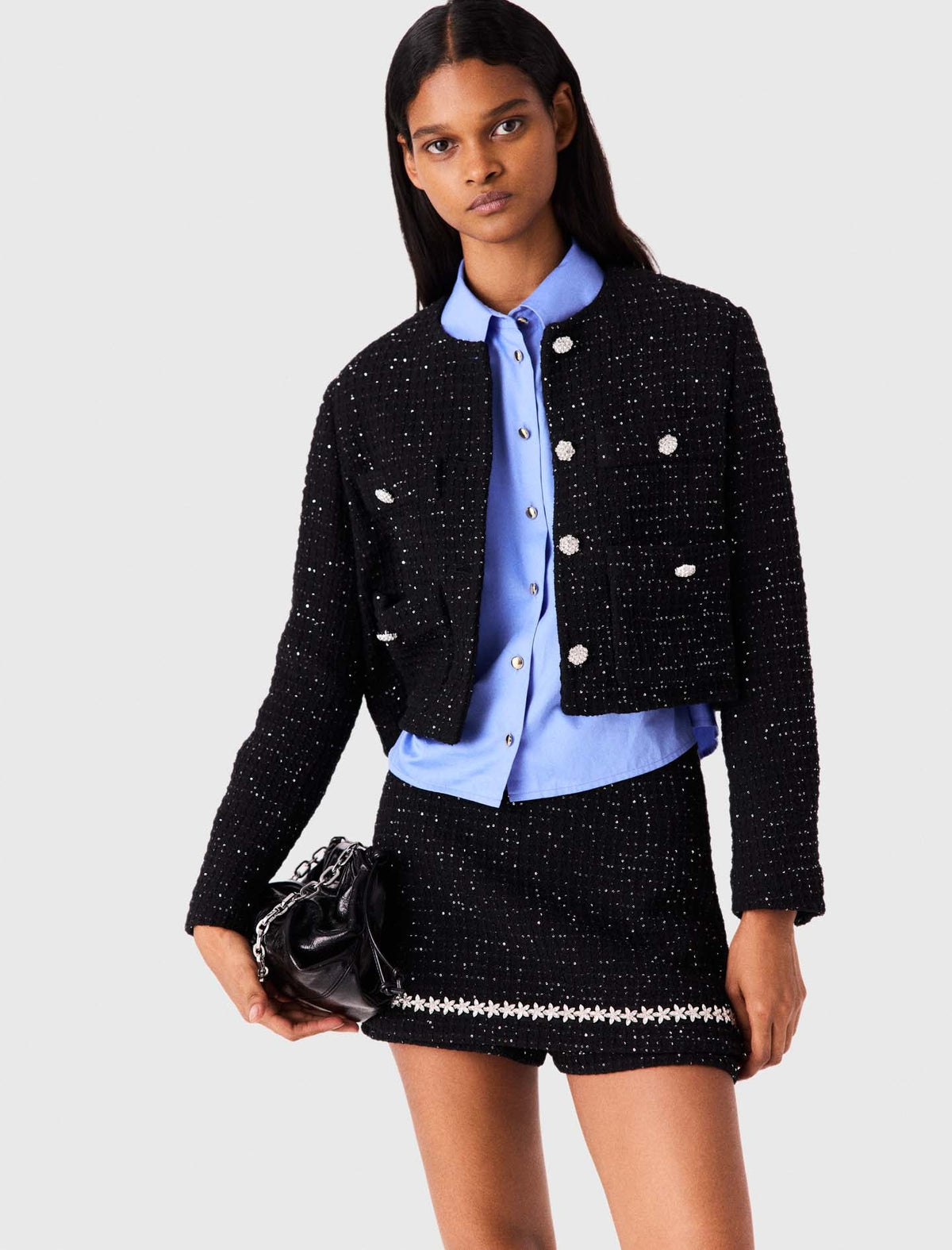 Maje Suit Blazer Black