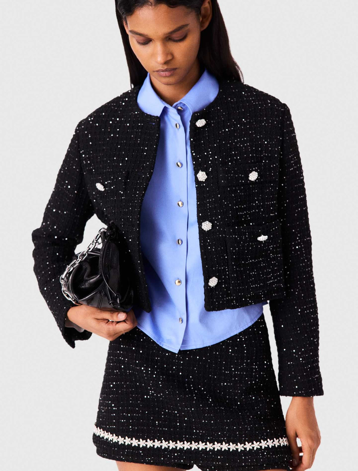 Maje Suit Blazer Black